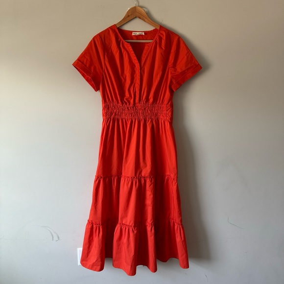 Indigo rose orange maxi dress - Picture 2 of 10